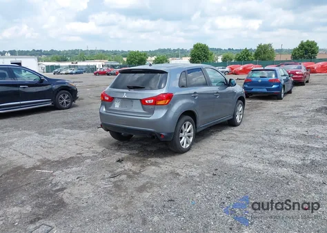 2013 Mitsubishi Outlander Sport Es из США, поврежденный, VIN 4A4AR3AU0DE010719